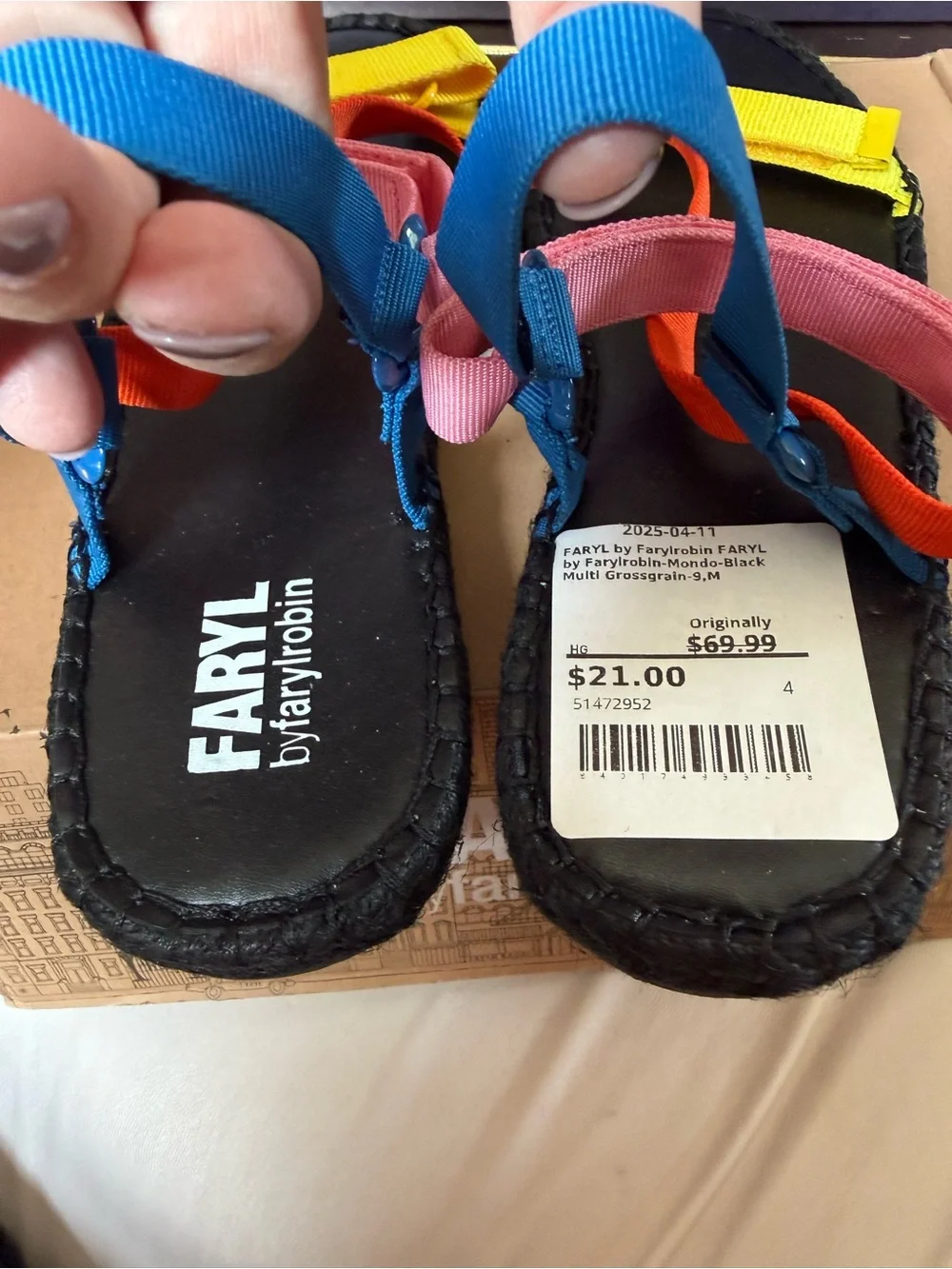 Farylrobin colorful strap